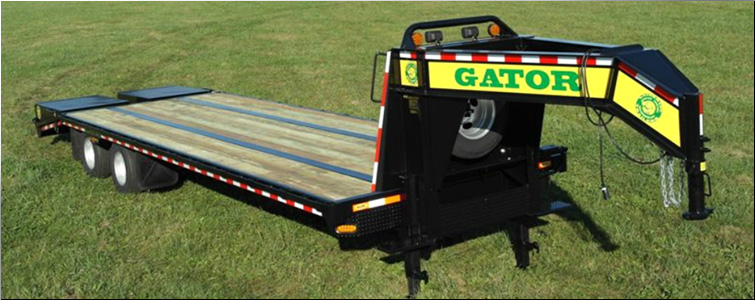 GOOSENECK TRAILER 30ft tandem dual - all heavy-duty equipment trailers special priced  Hertford County,  North Carolina