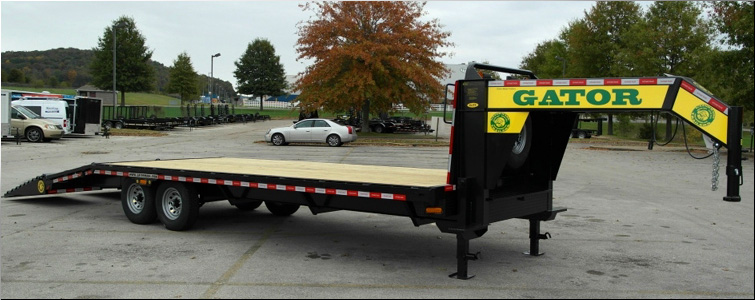 Gooseneck flat bed trailer for sale14k  Hertford County,  North Carolina